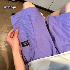 XZ616夏季新款裤腰扣设计感工装速干短裤TY2495M-5XL特P30控58，男装牛仔裤，星座512A（原616）