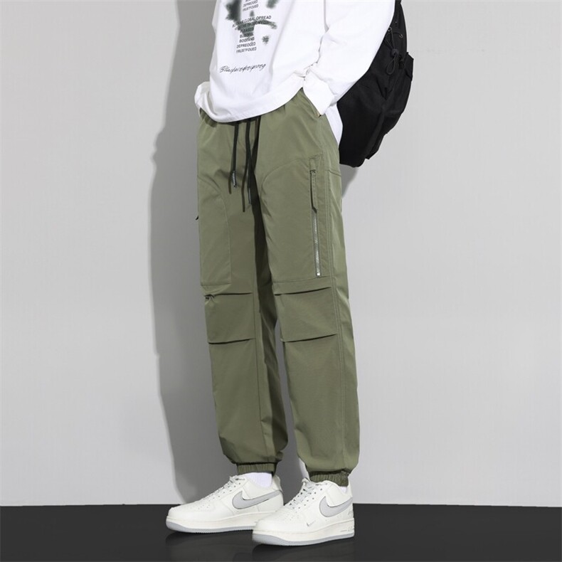 秋季现货工装裤子男宽松潮牌直筒束脚裤DSA157-1-K2507-特P48,男装工装外套,电商A157-1