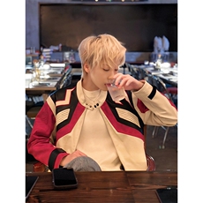 欧美hiphop短款拼接赛车外套男潮牌高街小众机车服夹克JK910，男装夹克，星座1116A（原606A-3）