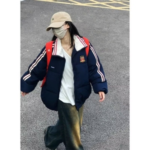 新款男女棉服冬季复古宽松休闲百搭外套M9003-P74图片
