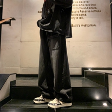 工装仔裤男ins潮高街潮流痞帅长裤N05093-P45，男装牛仔裤，星座308B-1