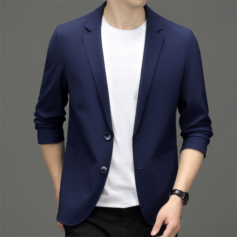 BF22601钱塘2020-2中青年男士春秋新款百搭时尚休闲西服P215图片