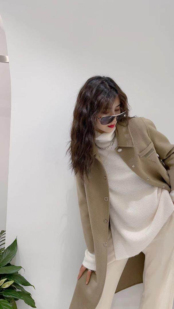 拼皮款双面羊绒，其它，SHANGCHUN·W 汪尚春