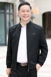 男士2023年春秋季新款长袖中老年休闲拉链夹克立领潮流宽松上衣男图片