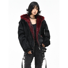 有货。。连帽棉衣外套座山雕毛领pu棉服男冬季高街痞帅MF429-P128，男装棉衣，星座412-3