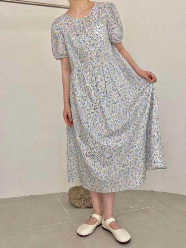 小豹纹连衣裙，女装连衣裙，VERSON