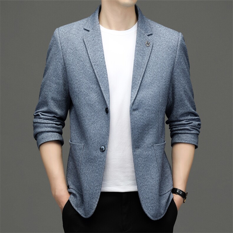 BF22608钱塘2020-2中青年爸爸说秋季薄款休闲简约西服外套P122,男装西服,钱塘207-2