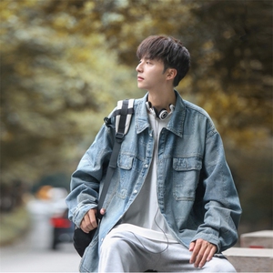2023秋款复古牛仔外套 W1713 P90 控118图片