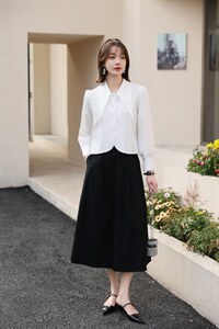 套装、两件套连衣裙，三色、三个尺码图片