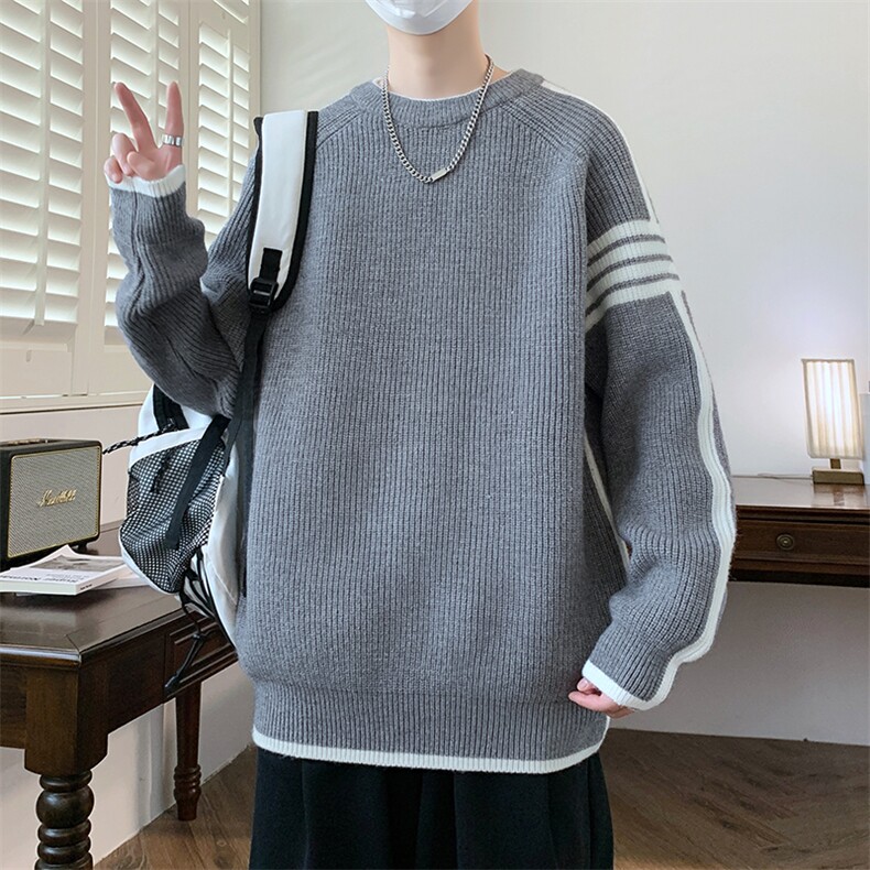 【新品】2025秋冬男士时尚休闲百搭针织毛衣潮流-M030-P50,男装针织衫/毛衣,星座1105-1