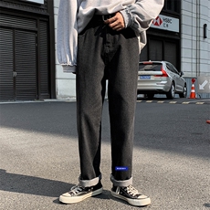 NK44202-P38直筒牛仔裤男士大码宽松九分裤男休闲长裤子男，男装牛仔裤，电商A040