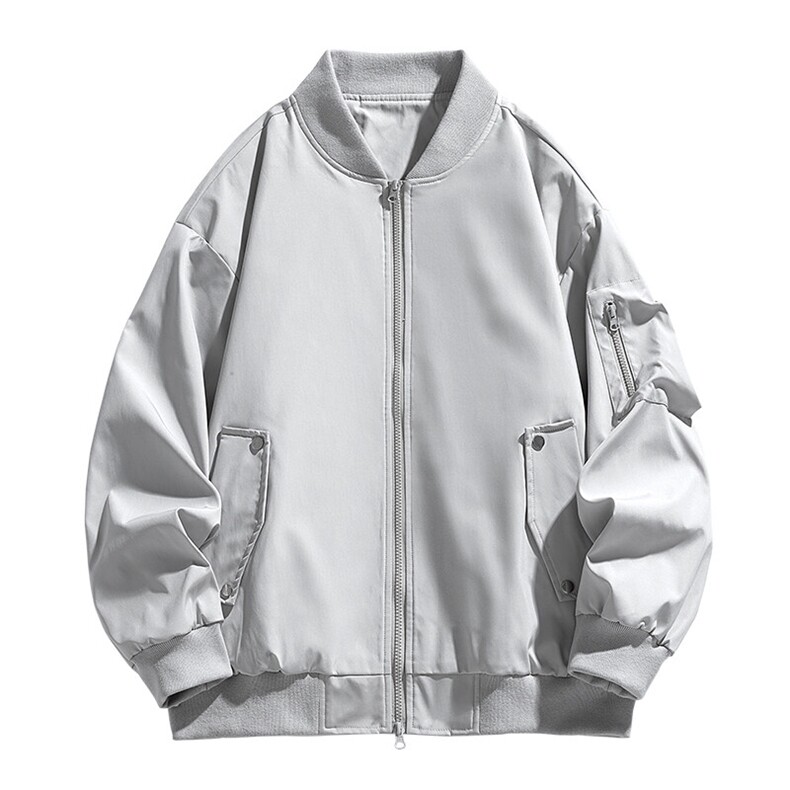 开春数据短款飞行夹克教练翻领拉链防水显高夹克外套SN2466P55,男装夹克,电商A128