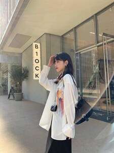 重工刺绣衬衫图片