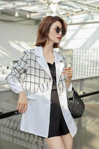 小香风款西装外套，女装西装，转角爱尚