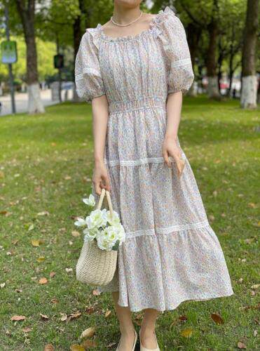 宫廷风连衣裙，女装连衣裙，Must Bloom绽放