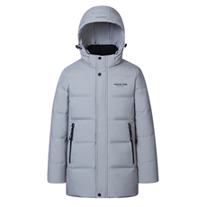 2023中长款中老年加厚羽绒服男冬季新款商务休闲连帽外套H25-P150，男装羽绒服，星座1210A