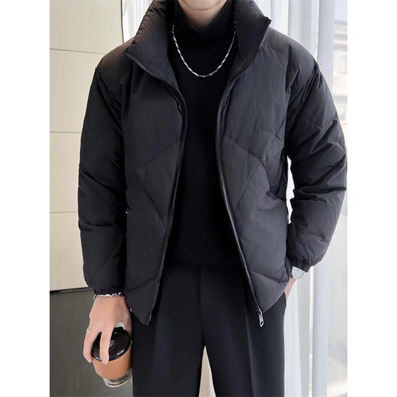 小众高级设计感立领短款保暖棉服外套男冬季加厚盔甲美式棉袄棉衣,男装棉衣,星座506A