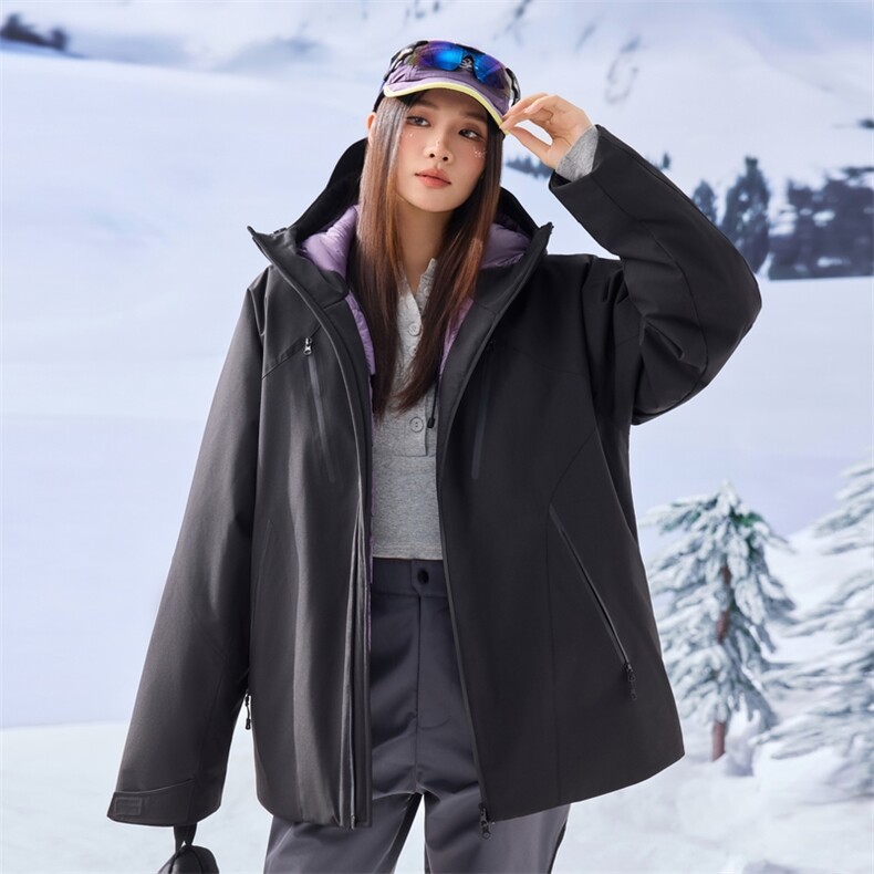 防寒工装潮羽绒服男女加厚保暖雪乡旅游外套男XZ309Y95753P275,男装羽绒服,星座309（原A406）