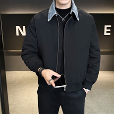 冬季店主羽绒服简约时尚保暖品质数据款简约外套男8673-P175，男装羽绒服，电商D327