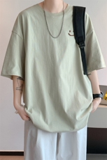 已注册/夏季内景新款百搭情侣短袖T恤男时尚半袖打底衫DT2888/P25，男装T恤，电商B316
