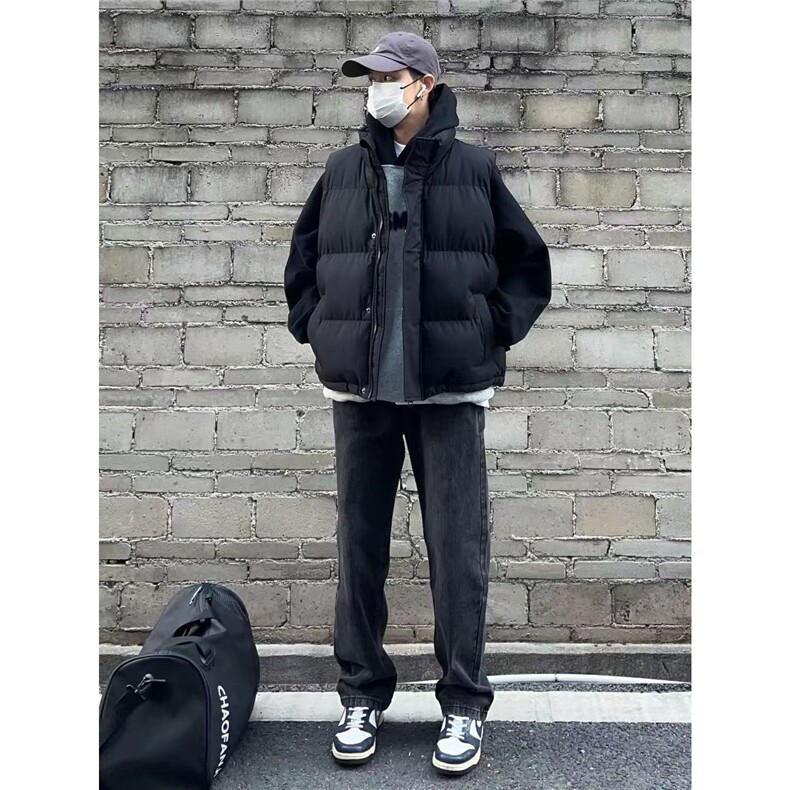 网T冬季叠穿无袖棉马甲保暖男士加厚棉服坎肩外套潮MJ618-特P38，男装背心/马甲，星座610B-1