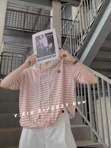 条纹小衫，女装，依秀儿