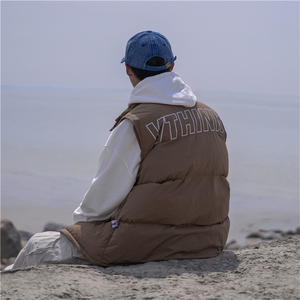 高品质 cityboy冬季宽松大码棉马甲背心外套 A017 3002 P85图片