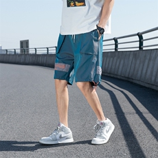 夏季韩版潮流亮面宽松工装短裤五分裤情侣短裤男A305-KX2060-P25，男装休闲裤，电商B306