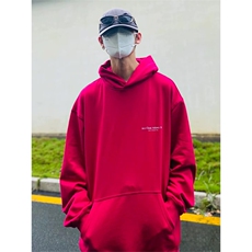 抖音得物高品质印花连帽卫衣秋冬装美式宽松连帽纯色卫衣ADL104，男装卫衣，电商A443