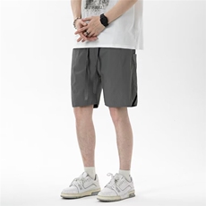 短裤男夏季薄款速干宽松直筒运动裤子阔腿休闲五分中裤KZ07，男装牛仔裤，星座1116A-1（原606A）