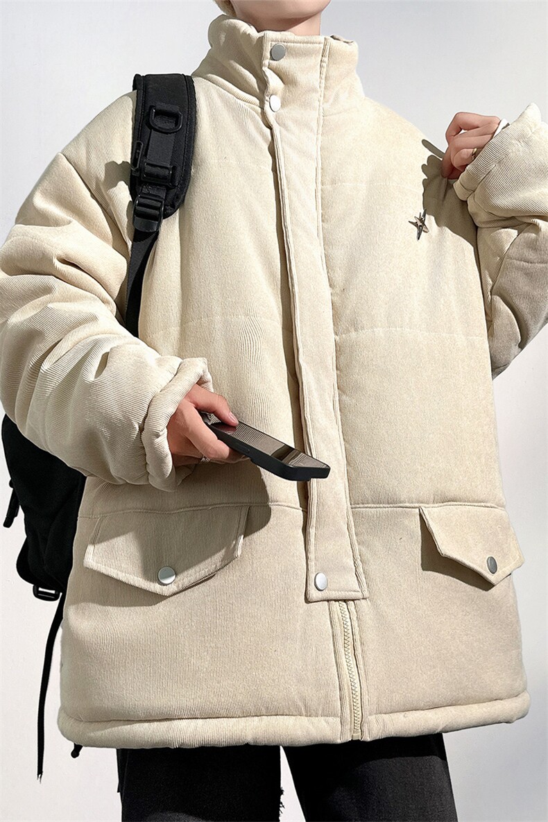 DD2213-TP120控价168冬季潮牌定标休闲宽松百搭外套简约棉衣男,男装棉衣,电商A102-1