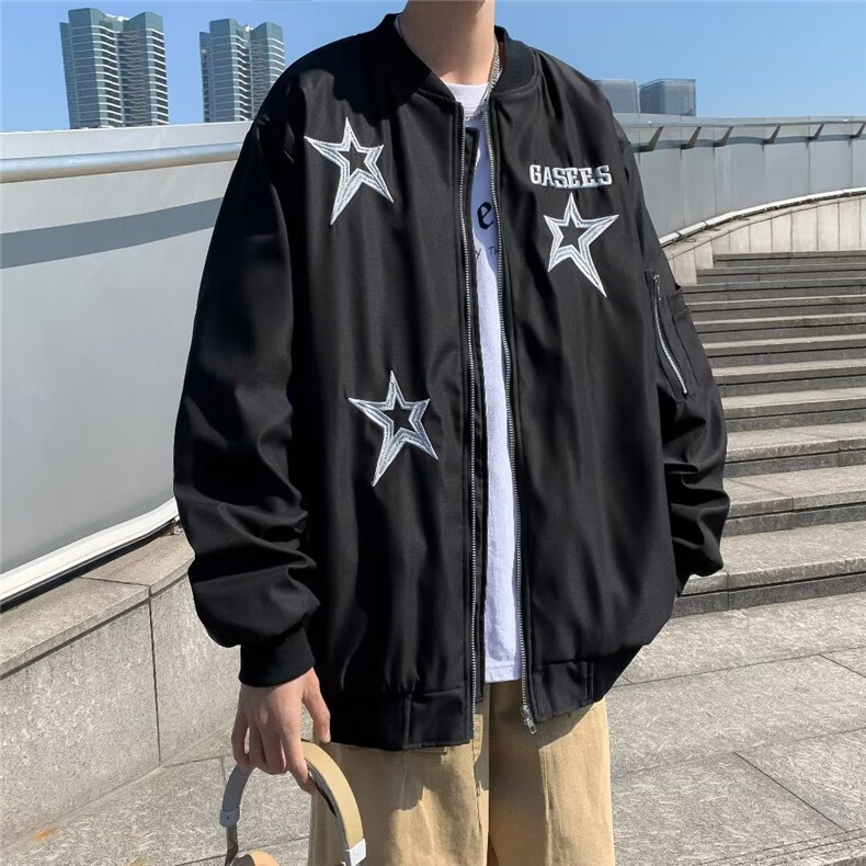 青春流行男春季夹克文艺潮外套J8095P58,男装夹克,星座1116-2
