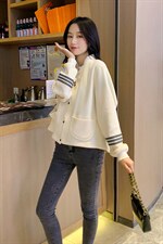 【现货】2024春秋新款潮短款小个子外套女韩版工装百搭夹克上衣，女装短外套，梦懿尔