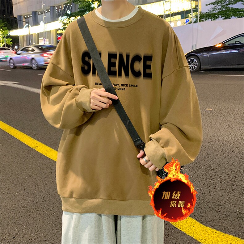 直播品质500克重磅美式做旧水洗卫衣SY1385-常规特P45加绒特P55,男装卫衣,电商A486