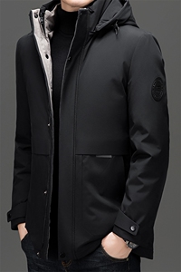 中年羽绒服男士2026年冬季加厚保暖三合一可拆卸商务休闲外套男款图片