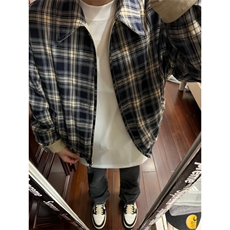 【有货】cleanfit美式复古卡其色短款外套两面穿夹克W257LL-特P80，男装夹克，星座1007（原301D）