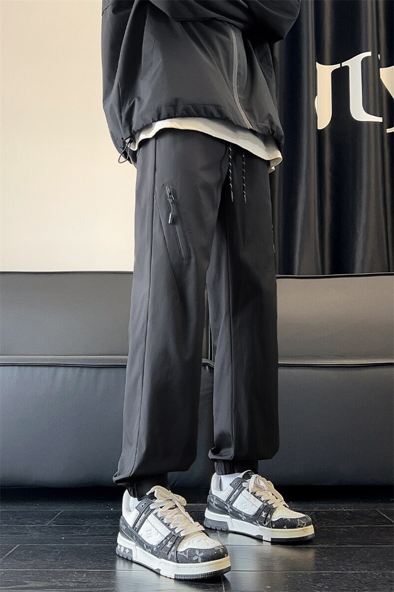 2026春季新款内景大码美式小脚防水冲锋裤M-5XHK24117-特P29,男装休闲裤,电商A022
