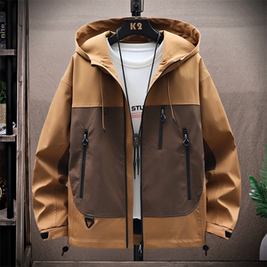 中性风现货三防户外夹克男连帽冲锋衣外套DSA157B-J129-P60图片