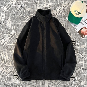 秋冬内胆夹克冲锋外套校园飞行服夹克宽松百搭外套JK745-D01 P-85图片