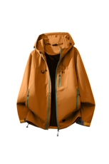机能冲锋衣情侣外套登山服户外工装连帽小众运动夹克防风7870-P45，男装夹克，星座1403A
