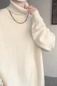 8XL-M 神款搭配！！！特大码高领毛衣男打底衫百搭内搭MY1214P45图片