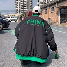 V领学生男女款夹克外套轻薄棒球服白鸭绒羽绒服短款，男装羽绒服，星座301D-4(原星座1004-4）