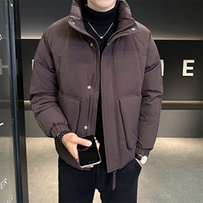 冬季店主羽绒服简约时尚保暖品质数据款简约外套男YR8005-p160，男装羽绒服，电商D327