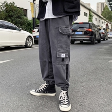 【】A003-HZ7017-P68冬装新款工装收脚加厚休闲裤港仔，男装休闲裤，电商A003