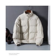 双面穿男女情侣装春秋季新款立领休闲棉服潮牌上衣J2216/P65，男装棉衣，星座506B