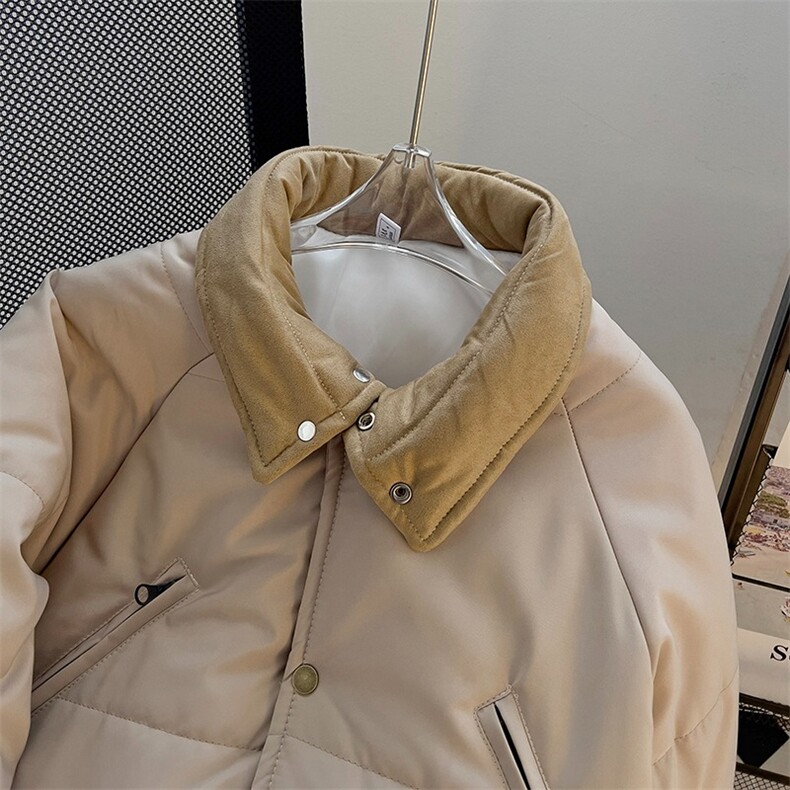 复古日系翻领工装加厚保暖棉袄外套男冬季情侣棉服潮牌,男装棉衣,星座1013