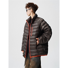 印花轻便90绒白鸭绒M-5XL大码：锦纶羽绒服男78187P228控328，男装羽绒服，星座226-1