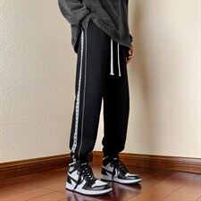 高品质秋季新款运动裤男束脚宽松卫裤潮流休闲长裤篮球裤子，男装休闲裤，星座815-2