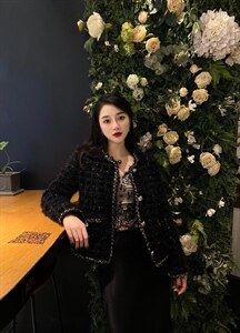 小香风外套图片