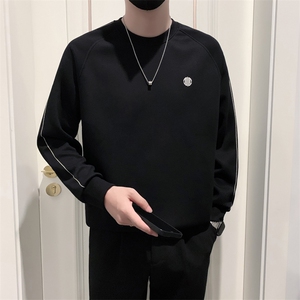 B340 WY6623 P5878 加绒P68 88 店主风无头风卫衣男图片
